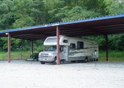 Our covered parking is spacious - Tin Roof Storage Solutions, Morehead, Kentucky